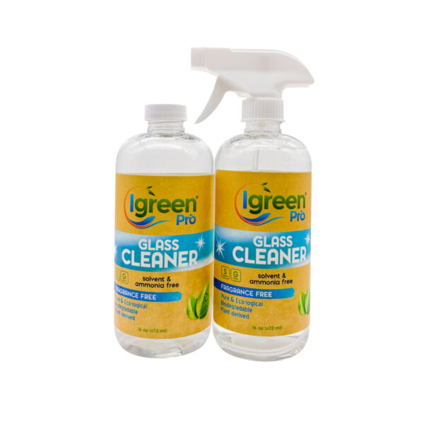 IGreen Pro Glass Cleaner Fragrance-Solvent And Ammonia Free
