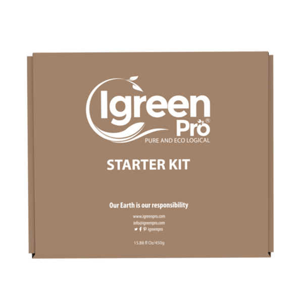 IGreen Pro Starter Cleaning Kit I Multi Surface Cleaner I Bathroom Cleaner I Liquid Laundry Detergent I Hand Foaming Soap I Floor Cleaner